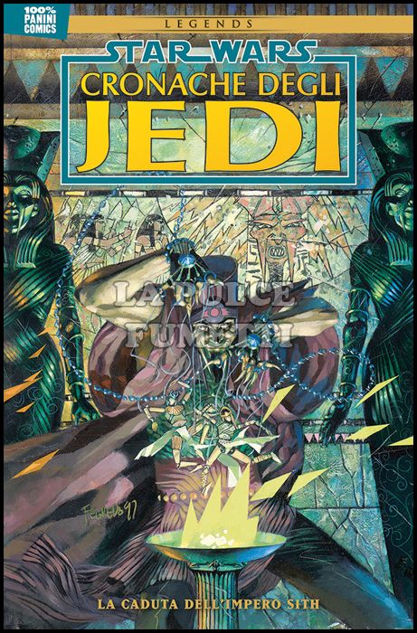 100% PANINI COMICS - STAR WARS - CRONACHE DEGLI JEDI #     2: LA CADUTA DELL'IMPERO SITH - LEGENDS